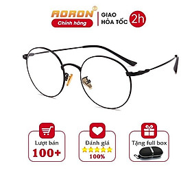 Kính Gọng Tròn Thời Trang Nam Nữ AORON Mắt Tròn Phong Cách Retro Đơn Giản AK043 AORON