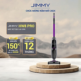 Mua Máy Hút Bụi Lau Sàn Cầm Tay JIMMY HW8 Pro Lực Hút Mạnh Thời Lượng Hoạt Động Đến 70 Phút - Hàng Chính Hãng - Bảo Hành 12 Tháng