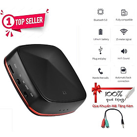 Mua Hàng Chính Hãng - Bộ Thu Phát Bluetooth JRBC05-JA Blueooth 5.0 Phạm Vi Kết Nối 15m Đa Dạng Kết Nối 3.5mm AUX Optical Coaxial Chế Độ Chuyển Đổi Linh Hoạt Đàm Thoại Rảnh Tay Chip Qualcomm CSR Âm Thanh Hi-Fi Hỗ Trợ Đa Định Dạng SBC AAC  Pin 10 Tiếng - ROGTZ