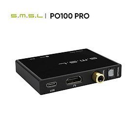 SMSL PO100 PRO MQA Giao diện kỹ thuật số USB DSD64 Đầu vào XOMS Loại C Chế độ DSD I2S Đầu ra đồng trục quang Bộ chuyển đổi cho PS5 Switch