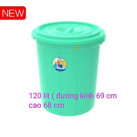 Mua thùng nhựa tròn 220 lít 160 lít 120 lít Duy tân