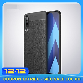 Ốp lưng cho SamSung Galaxy A30 silicon giả da, chống sốc