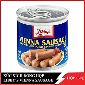  Xúc xích đóng hộp Libby’s Vienna Sausage 130g - Mỹ