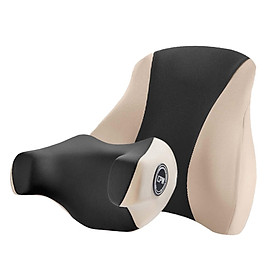 Car Neck Pillow  Support Pillow Set Ergonomic for Tesla  Y