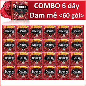 COMBO 6 dây Downy Đam mê 10 gói x6