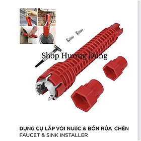 Mua Cờ lê vặn vòi nước đa chức năng tiện dụng 8 trong 1- Dụng cụ lắp vòi nước và bồn rửa chén cờ lê hở  cờ lê vặn dây cấp