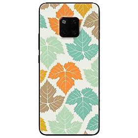 Ốp lưng dành cho Huawei 5t - Mate 20 - Mate 20 Pro mẫu Họa Tiết Lá Phong