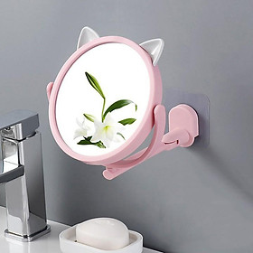 Mua Gương trang điểm để bàn xoay kèm khay đựng đồ 2 trong 1 siêu đẹp
