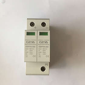 Mua CB thiết bị chống sét lan truyền DC một chiều bảo vệ mạch bảo vệ quang điện GIVASOLAR GEYA DC 600V  1000V