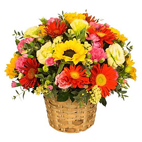 Giỏ hoa tươi - Khởi sự thành công 3988