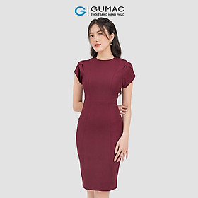 Đầm dáng ôm GUMAC DC07057 kiểu bút chì sang trọng