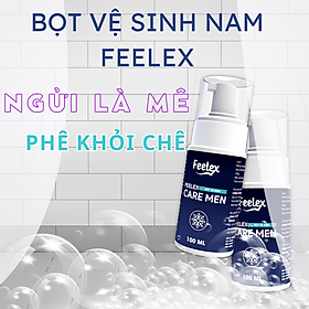 Bọt vệ sinh nam giới Feelex Care Men dung dịch tạo bọt 100ml