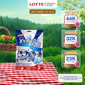 Kẹo gum không đường Lotte Xylitol Cool 159,5 g