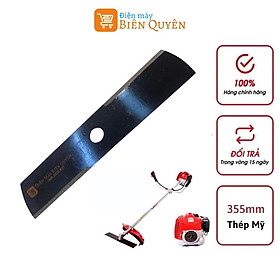 Mua Lưỡi Cắt Cỏ Dao Cắt Cỏ THÉP MỸ MAKYTA  355mm Dày 1.06mm Lưỡi Sắc Bén 2 Mặt Thép Hợp kim