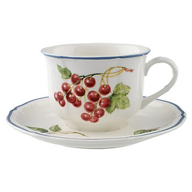 Bộ Cốc Kèm Đĩa Villeroy & Boch Cottage 10-1115-1230 (1240+1250) Hàng chính hãng