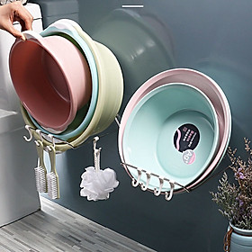 Mua Giá Treo Thau Chậu Inox Dán Tường Tiện Dụng Không Cần Khoan Đục