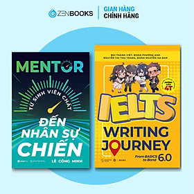 Bộ Sách Mentor + IELTS Writing Journey From Basics To Band 6.0
