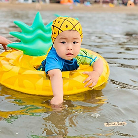 Phao bơi hình trái dứa đáng yêu, phao chống lật cho bé Mimo Baby PB10