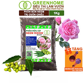 Mua Phân Bón Neem Cake Greenhome  Bao 1kg  Hữu Cơ  Trị Cuốn Chiếu  Sùng Đất  Ốc Sên  Hỗ Trợ Kích Rễ  Hoa Hồng  Rau  Cây Cảnh