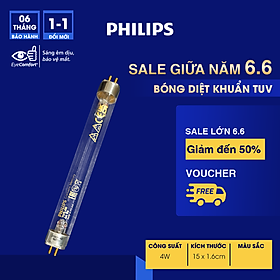 Mua Đèn PHILIPS diệt khuẩn TUV 4W