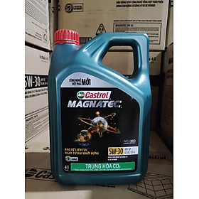 Hình ảnh Review Dầu Động Cơ CASTROL MAGNATEC 5W30 API SP, can 4 LÍT