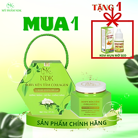 Kem trắng da body cấp tốc body kén tằm collagen ndk