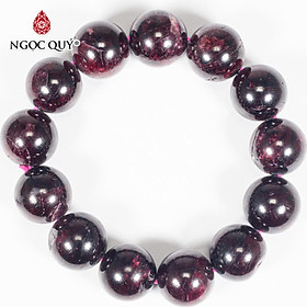 Vòng tay phong thủy đá garnet mệnh hỏa , thổ - Ngọc Quý Gemstones - 1