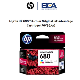 Mua Mực in HP 680 Tri-color Original Ink Advantage Cartridge (F6V26AA) - Hàng chính hãng