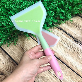 Mua Vá sạn xẻng SILICON chịu nhiệt nóng trực tiếp tốt  Dụng cụ làm bánh. Bền đẹp dễ vệ sinh an toàn cho sức khỏe. SIZE 26cm