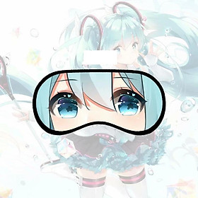 Bịt mắt ngủ anime Hatsune Miku chibi