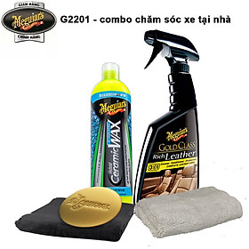 Meguiar s, Combo đơn giản làm đẹp xe toàn diện cả trong và ngoài xe tại nhà