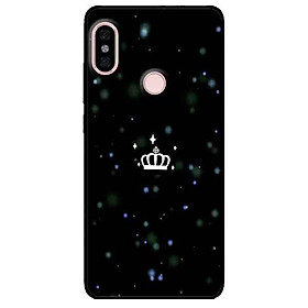 Ốp lưng in cho xiaomi redmi note 5 pro mẫu nữ vương miệng