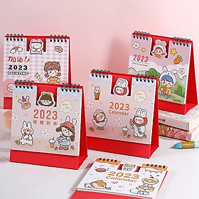 LỊCH ĐỂ BÀN 2023 - Mẫu mới HOT - HỌA TIẾT HOẠT HÌNH DỄ THƯƠNG