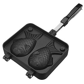 Khuôn Làm Bánh Cá Nướng Taiyaki Nhật Bản Chống Dính Cao Cấp Size Lớn