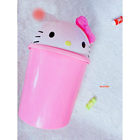 Mua Thùng Rác Hello Kitty Lớn 40 x 20 cm Để Văn Phòng