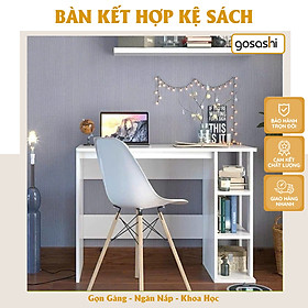 Mua Bàn Học Bàn Làm Việc Kết Hợp Kệ Sách Đa Năng Tiện Dụng Với Người Dùng Kích Thước 100x40cm