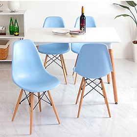 Mua Bàn ghế ăn eames/ bộ bàn ăn 4 ghế
