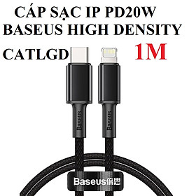 Cáp sạc và truyền dữ liệu PD20W cho iP Baseus High Density CATLGD
