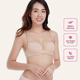 Áo ngực Misaki mút mỏng thoáng khí dáng trơn basic - 1001