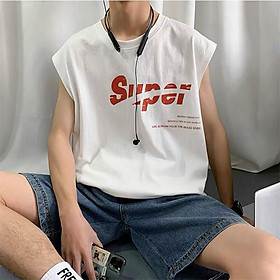 Hình ảnh Áo Ba Lỗ Nam chất liệu cotton thoáng mát , áo tanktop nam tập gym, áo sát nách đi biển, Áo 3 lỗ tập gym nam, áo tanktop thể thao nam thoáng mát