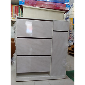 Mua Tủ giày thông minh vân giả đá chống nước Juno sofa Kích thước cao 120cm x ngang 100cm x 31cm