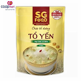 Cháo bổ dưỡng SGF yến hạt sen lá dứa 240g-3394104