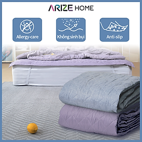 Tấm Bảo Vệ Nệm Arize Vải Microfiber Eva Blue/Clara 1.1mx2.1m, 1.6mx2.1m, 1.8x2.1m