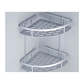 Kệ góc inox 2 tầng hợp kim nhôm