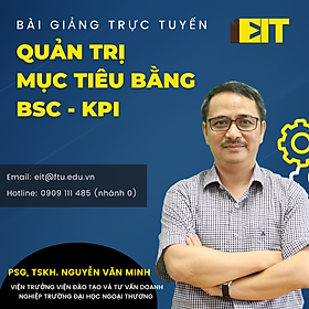 Bài giảng trực tuyến Quản trị mục tiêu bằng BSC-KPI