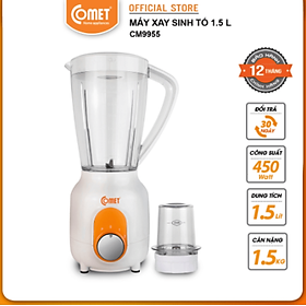 Mua Máy xay sinh tố cối nhựa kháng vỡ 450W COMET - CM9955 - Hàng chính hãng