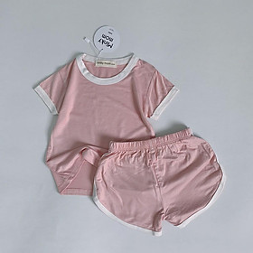 Bộ Thun lạnh cao cấp của Minky Mom túi Zip cho bé trai và gái từ 5-16kg