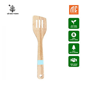Mua 85131 | Vá gỗ 3 rãnh  cán màu gỗ sạch dùng xào nấu thức ăn chống trầy nồi chảo chống dính nồi chiên không dầu