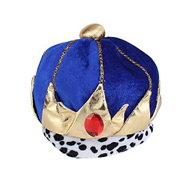 King Crown Hat Lovely Headwear Fancy Dress Festival Kids Prom Dress up
