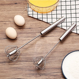 Mua Dụng Cụ Đánh Trứng Cầm Tay Dạng Ấn Trục Xoay Tự Động - Chất Liệu Thép Không Gỉ 304 Cao Cấp - Chính Hãng MINIIN